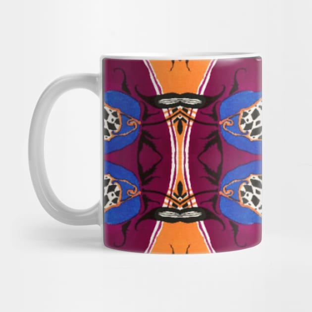 Turkish Culture Vibrant Colour Pattern by MarjanShop